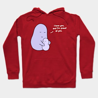 Hug - I Love You (Red) Hoodie